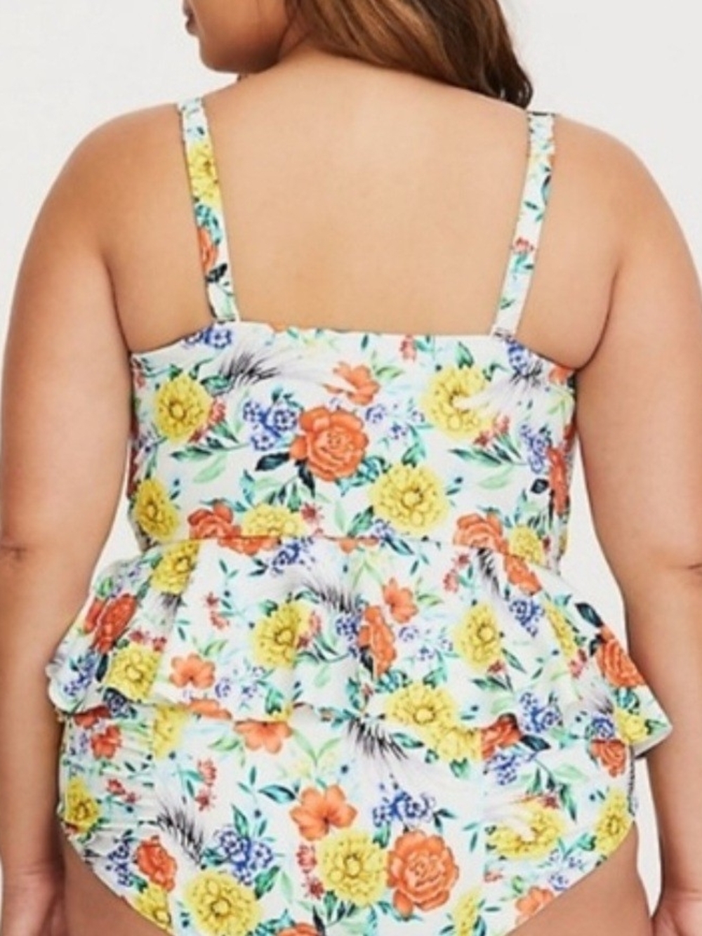 torrid Floral Swim Top - Picture 2 of 7